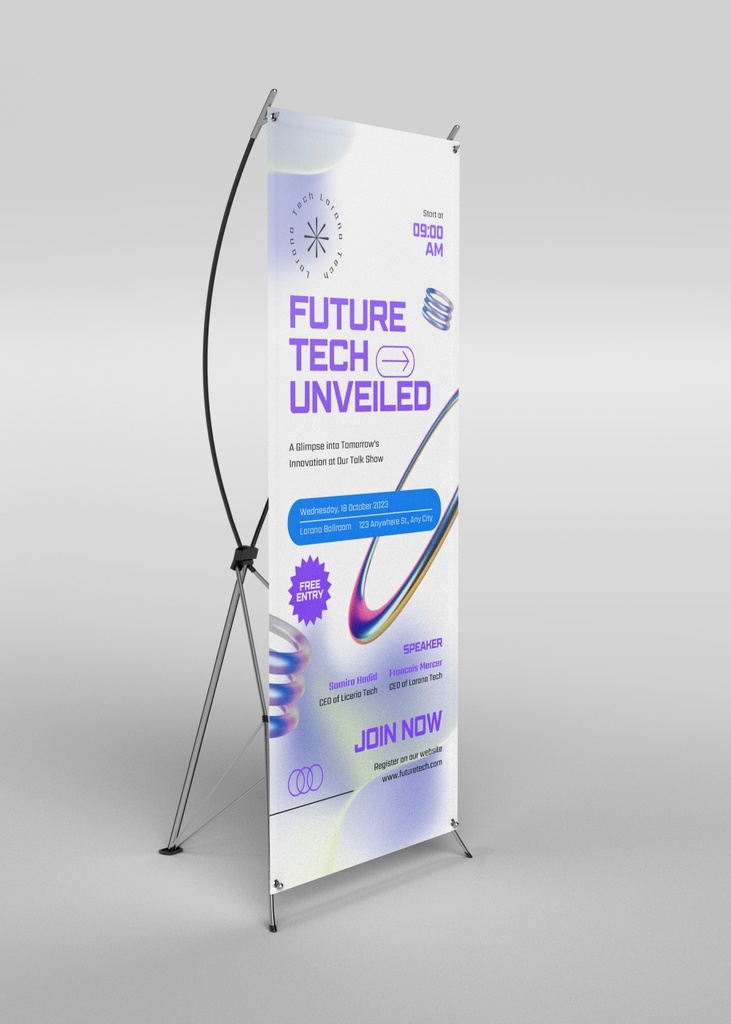 Customizable X-Banner for Events