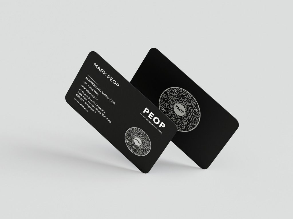 Customize PVC Digital Business Cards With Your Brand