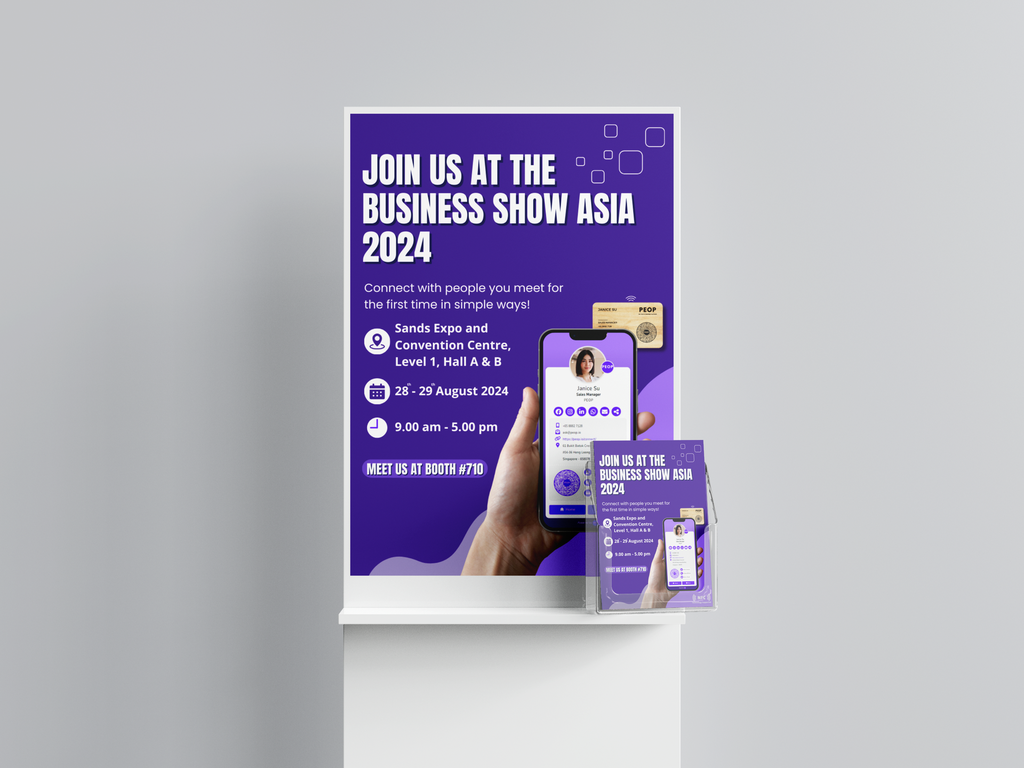 Poster Display Stand