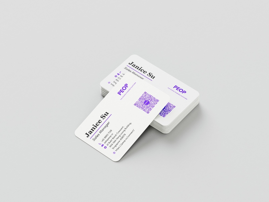 Premium Quality Paper Business Card